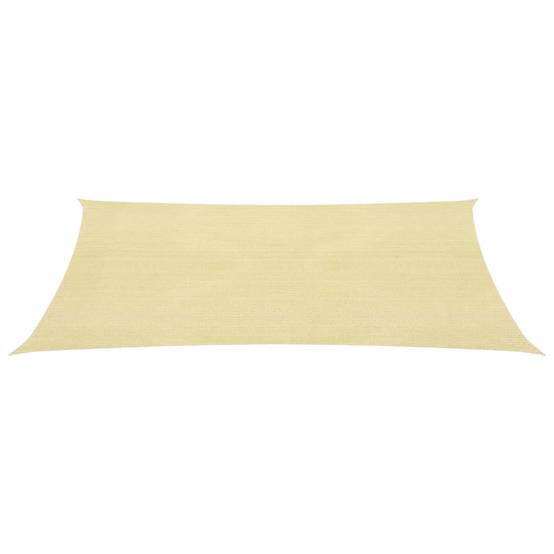 Helloshop26 - Voile toile d'ombrage parasol 160 g/m² PEHD 3,5 x 5 m beige - Imagen 2