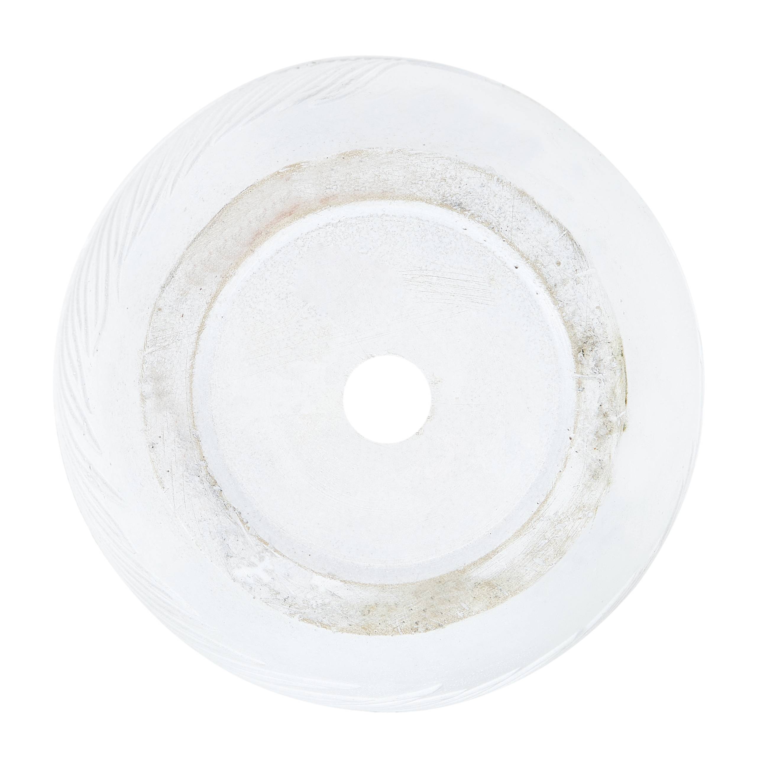 Beliani - Cache-pot d'extérieur Fibre d'argile Blanc cassé FTERO - Beliani - Imagen 6