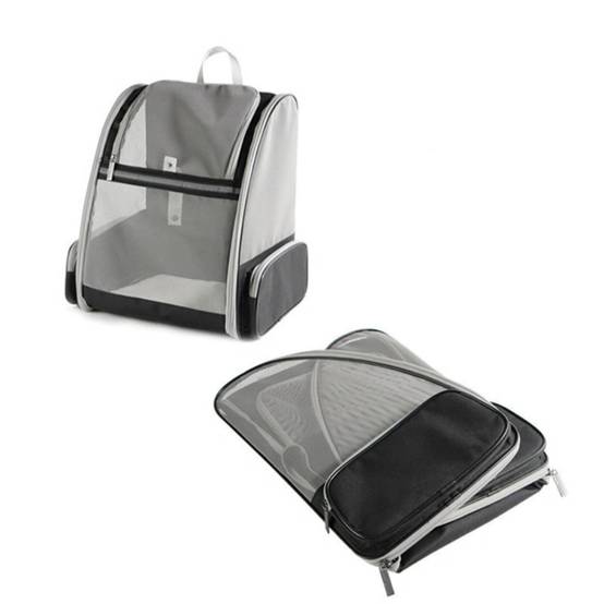 IntiMeg - Sac à dos pour animaux de compagnie noir IntiMeg - Image 5