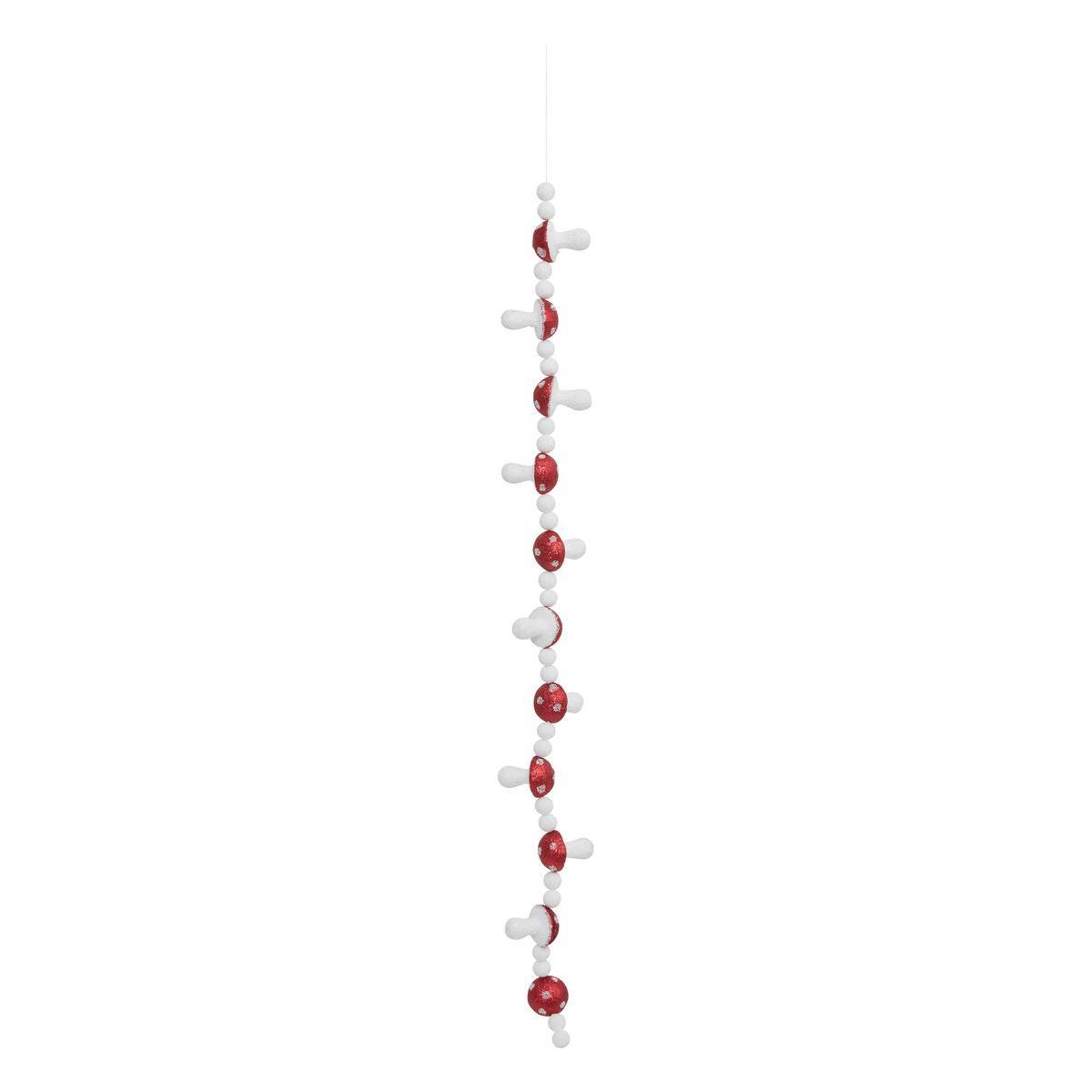 Feeric Christmas - Guirlande de Noël champignons rouge et blanc 180 cm - Feeric Lights & Christmas - Image 2