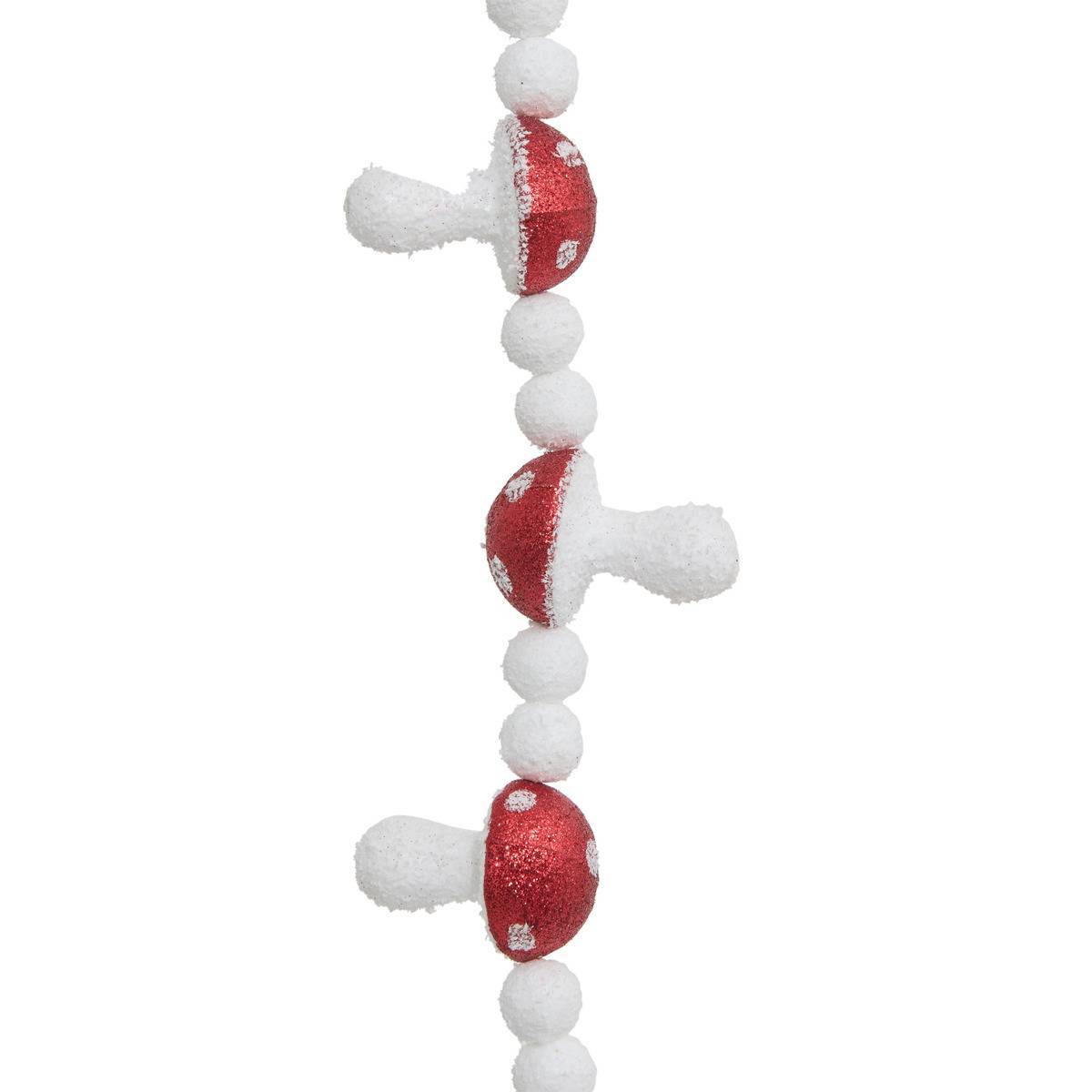 Feeric Christmas - Guirlande de Noël champignons rouge et blanc 180 cm - Feeric Lights & Christmas - Image 3