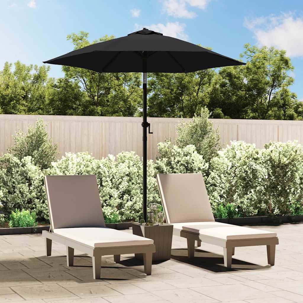 PANGIVO - Parasol aluminium noir 200 x 200 x 224 cm - PANGIVO - Image 1