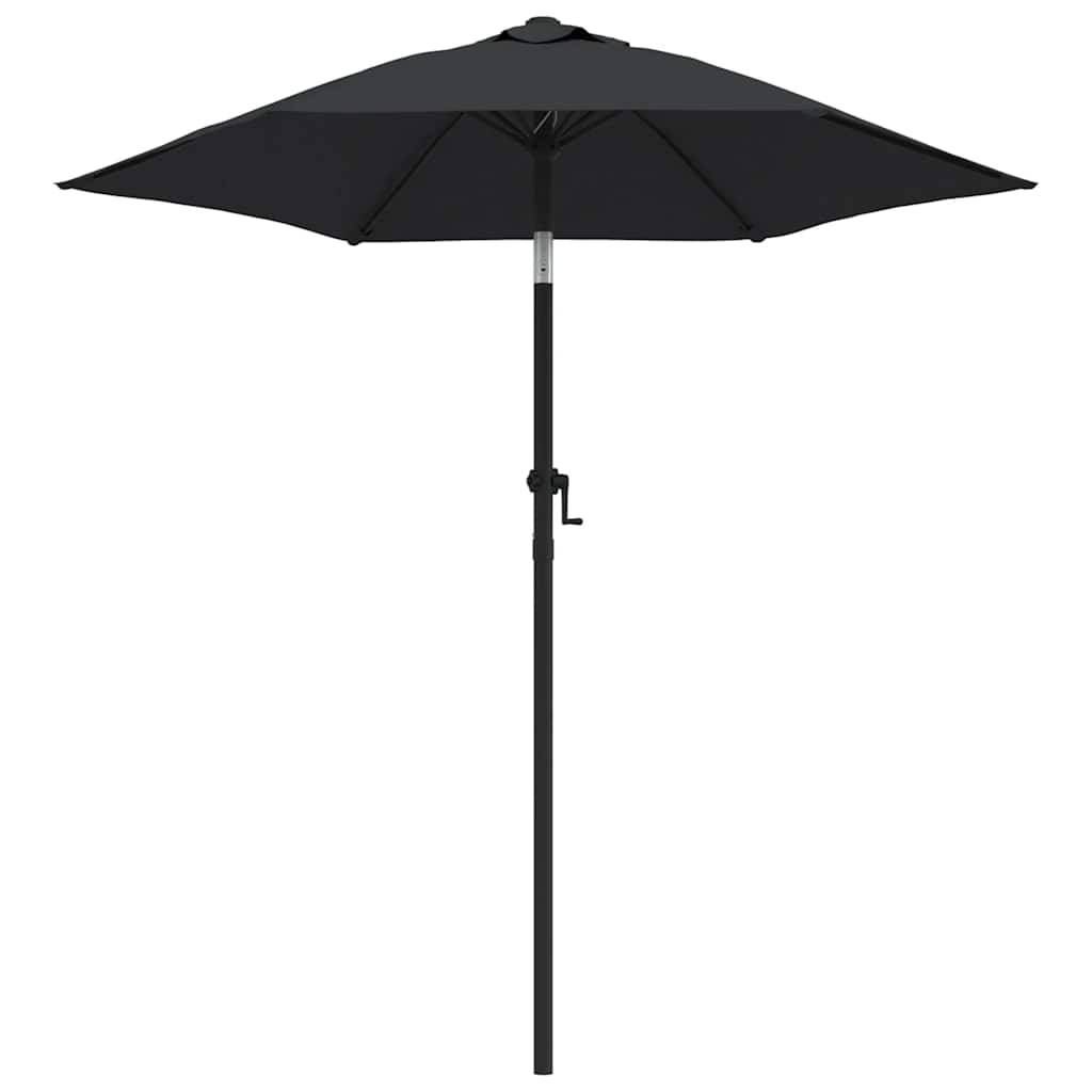 PANGIVO - Parasol aluminium noir 200 x 200 x 224 cm - PANGIVO - Image 2