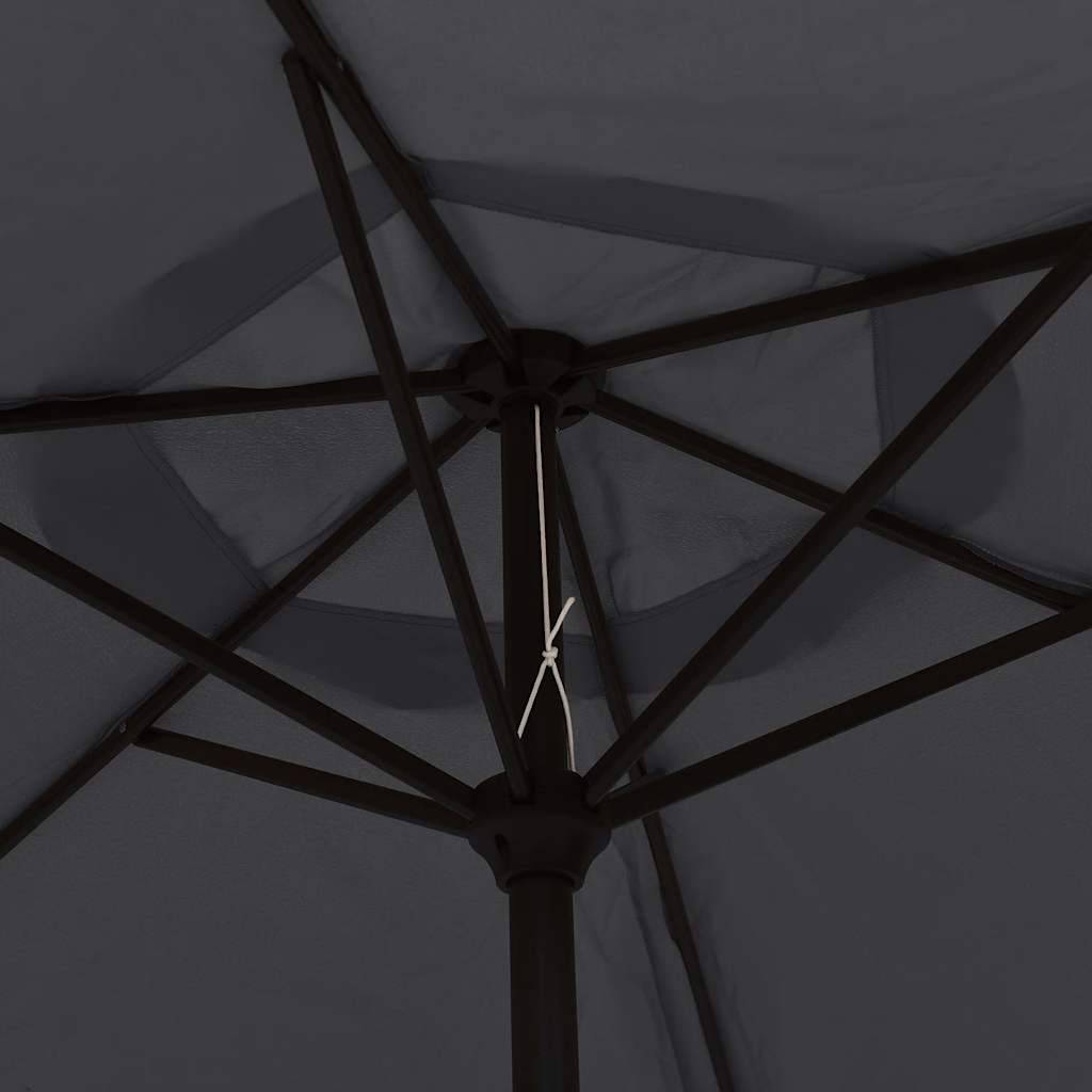 PANGIVO - Parasol aluminium noir 200 x 200 x 224 cm - PANGIVO - Image 5