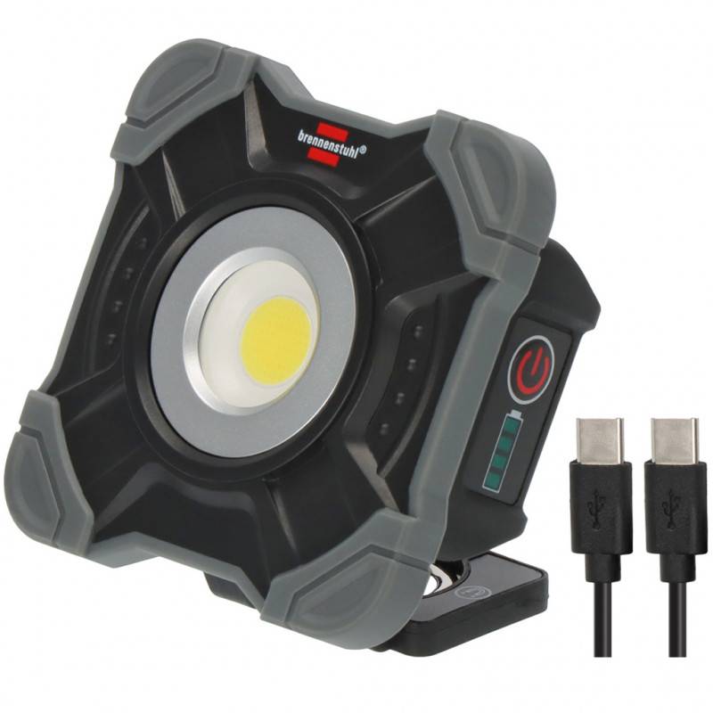 Projecteur de chantier LED SH 1000 MAC rechargeable 10W 1000lm BRENNENSTUHL - Image 1