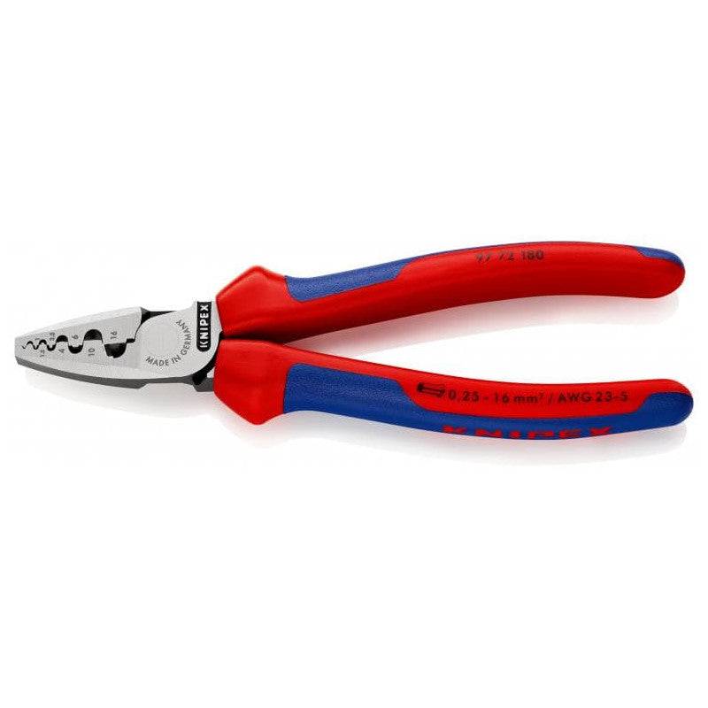 Knipex - Pince à sertir manuelle KNIPEX 97 72 180 180mm Knipex - Imagen 3