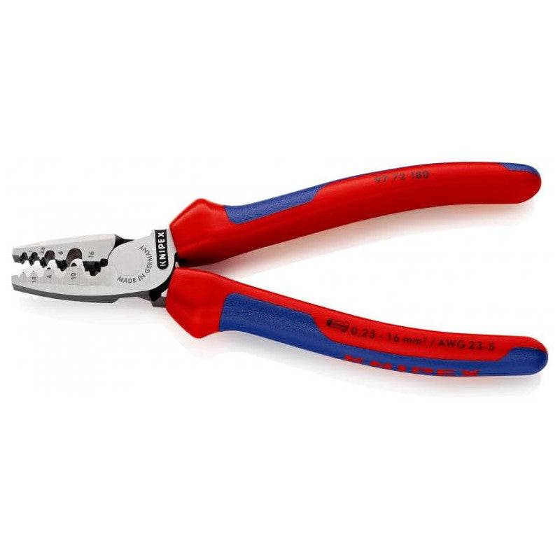 Knipex - Pince à sertir manuelle KNIPEX 97 72 180 180mm Knipex - Imagen 2