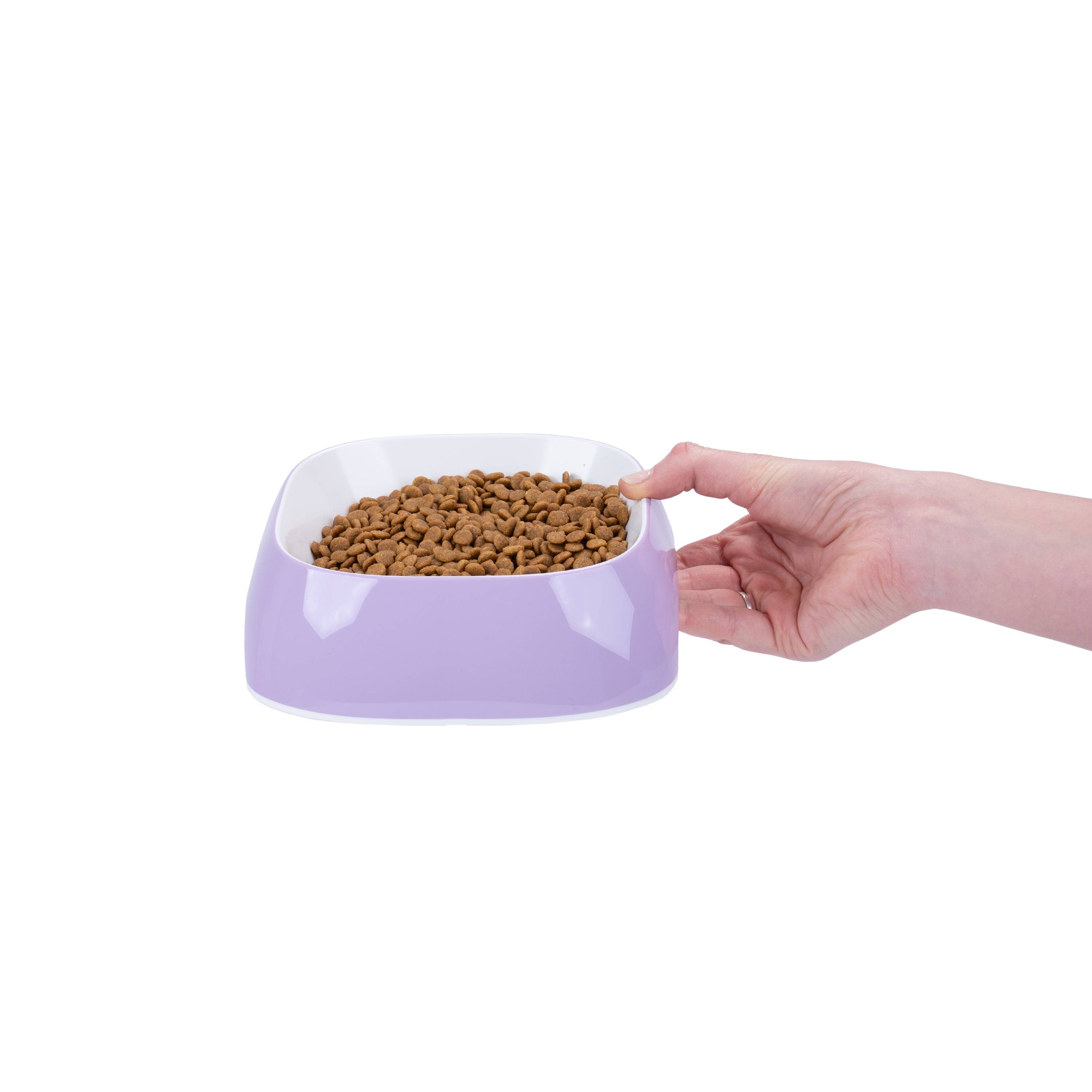 Ferplast - Ferplast Gamelle pour chien Glam - Gamelle en plastique élégante pour l'eau et la nourriture du chien, antidérapante, facile à nettoyer, 0,75 litre, - Imagen 3
