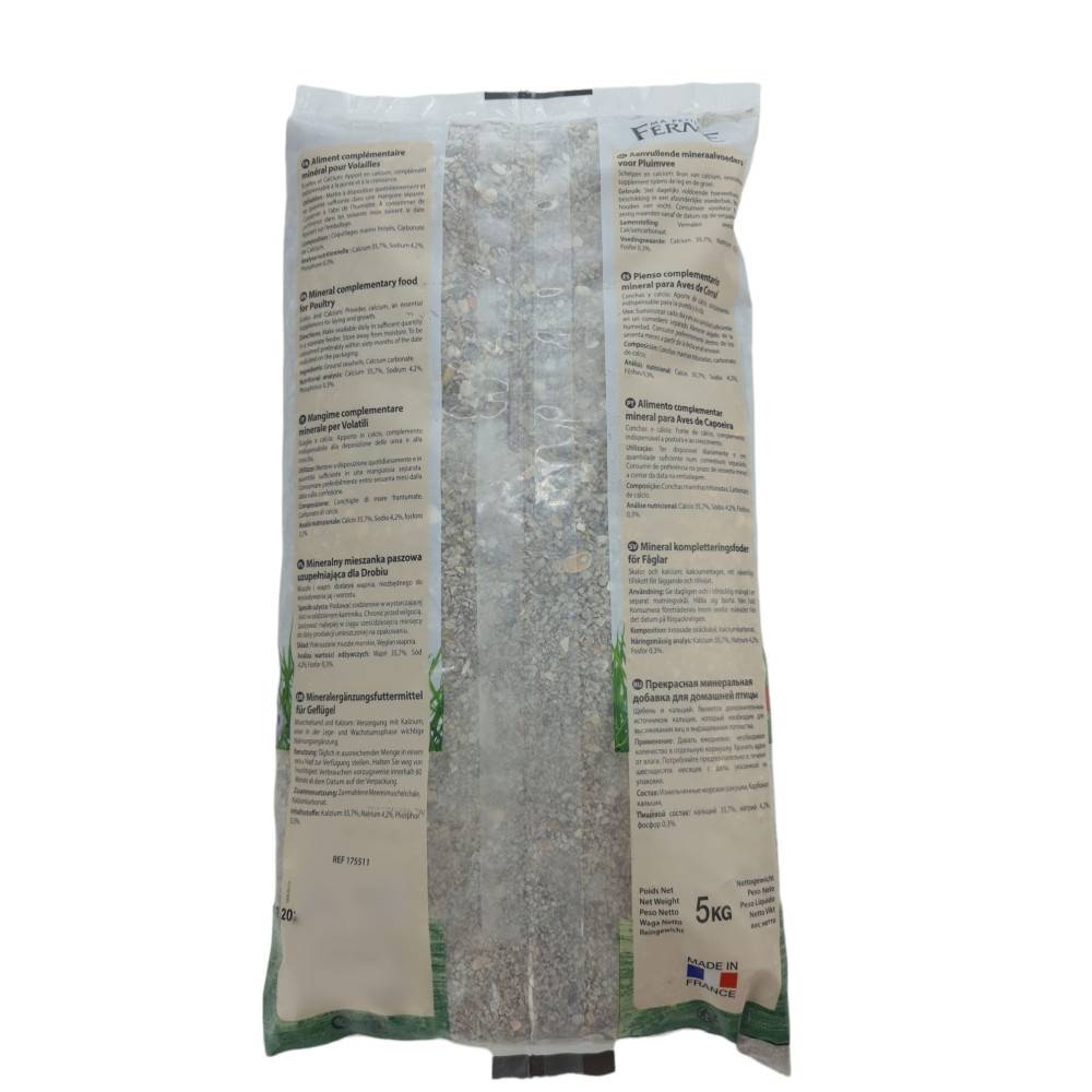 Zolux - Ecalcium, Complément minéral sac de 5 kg pour poules - Image 2