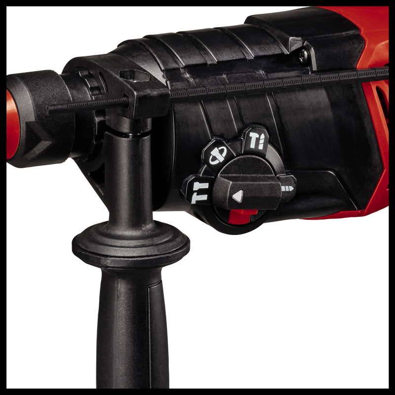 Einhell - Marteau perforateur TC-RH 800 4F - Force de frappe : 2,6 J - Fonctionnement silencieux - Livré en coffret Einhell - Image 2