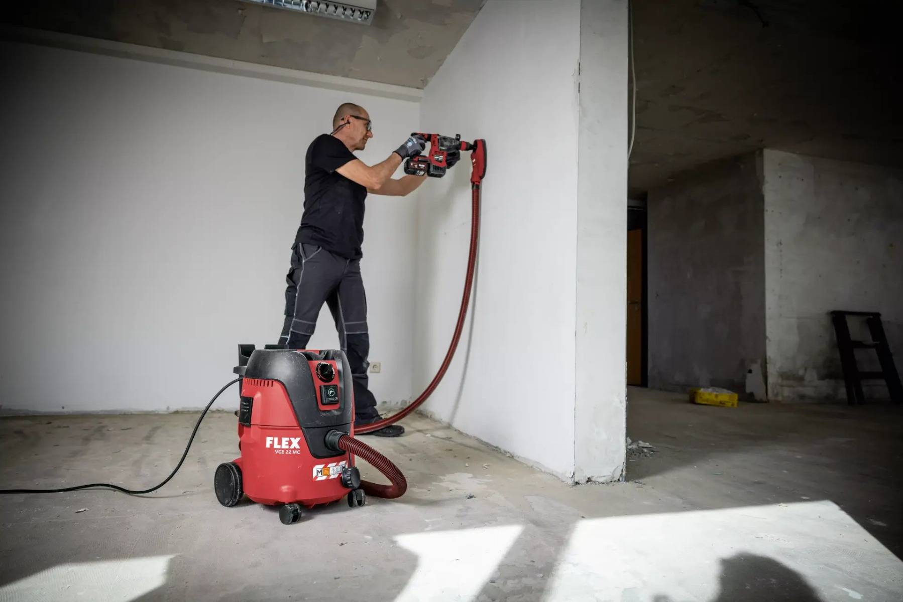 Aspirateur de sécurité FLEX VCE 22 M MC - 20 L 1200 W - Nettoyage manuel du filtre - classe M - 519812 - Imagen 6