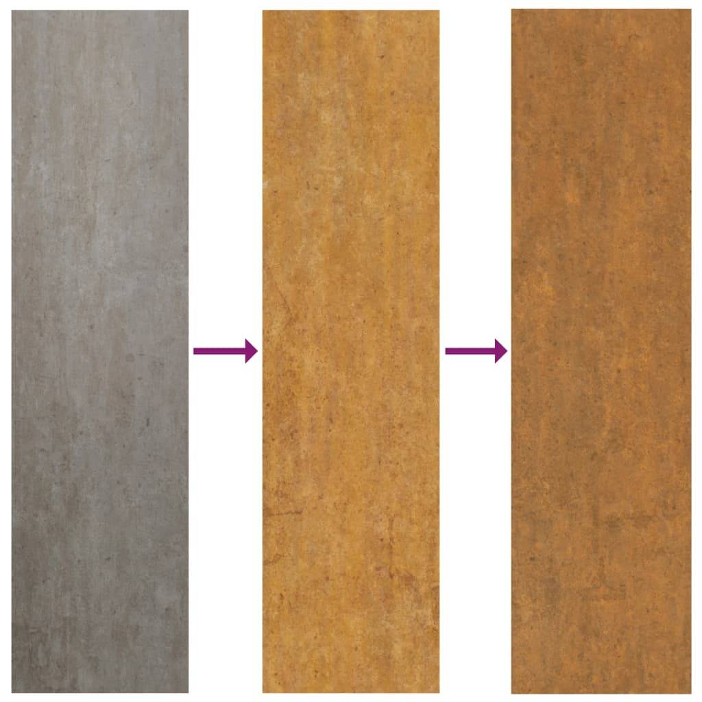 ComfortXL - Carré potager acier Corten pour jardin 100x100x33,5 cm – ComfortXL Outdoor Living - Image 6
