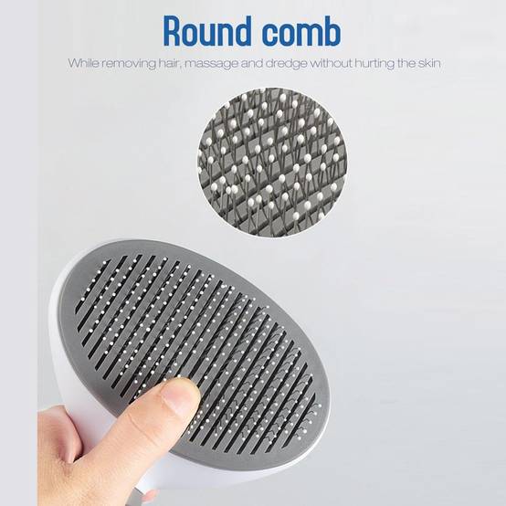 Brosse à toilettage pour chats : Bouton anti-poils DtopbuyAge - Image 3