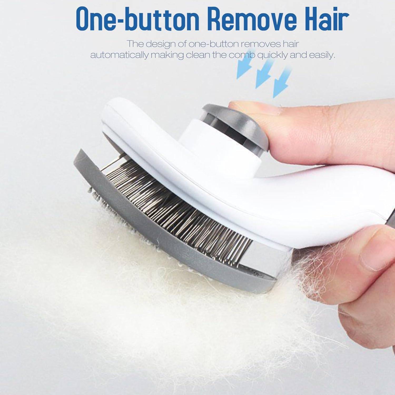 Brosse à toilettage pour chats : Bouton anti-poils DtopbuyAge - Image 4