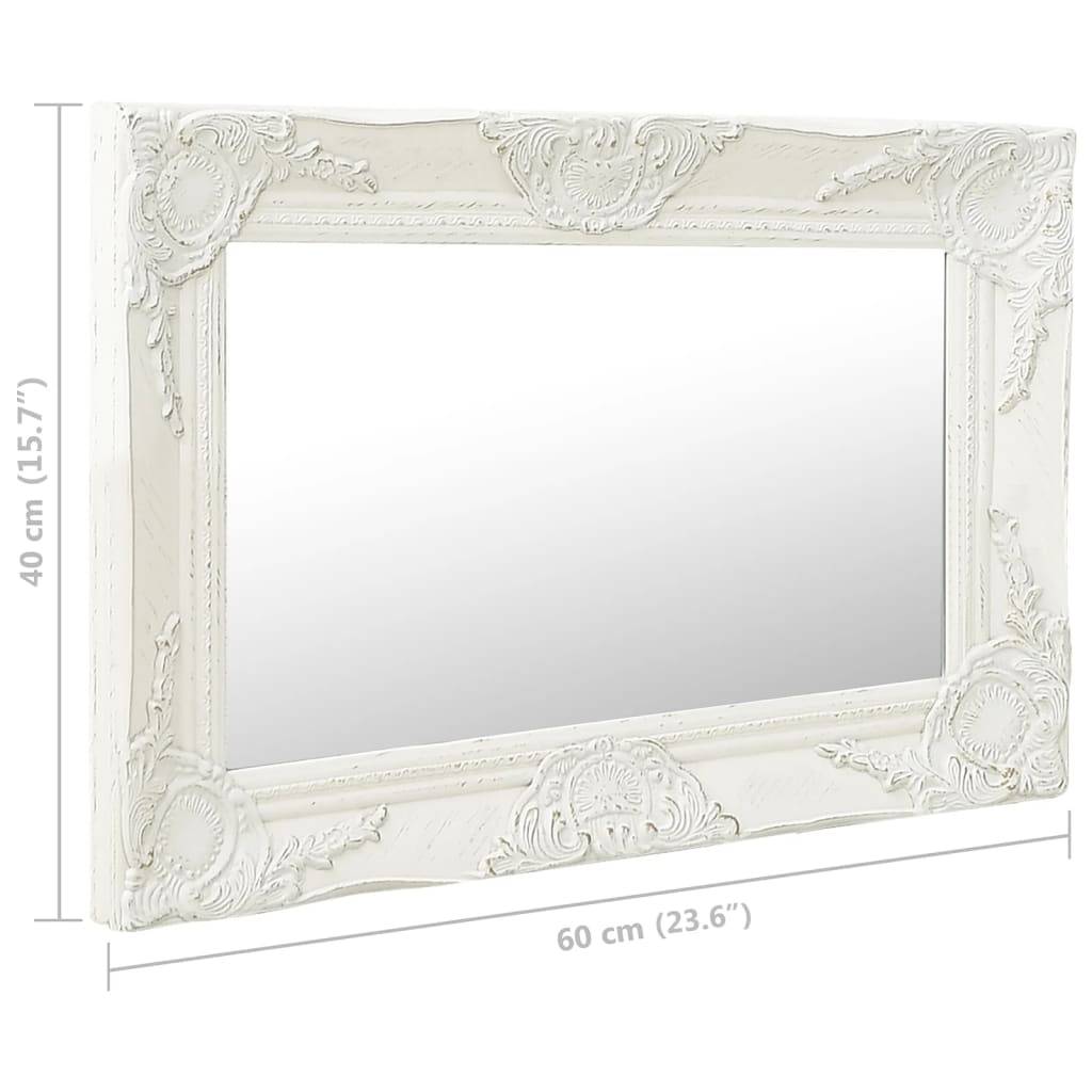 Prolenta Premium - Miroir Cerignola Blanc 60 X 40 cm - P87209B - Image 6