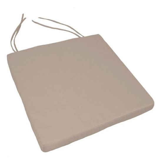 Home Maison - Galette de chaise extérieur imperméable et déhoussable MINORQUE - HOME MAISON - Polyester - Lin - Imagen 1