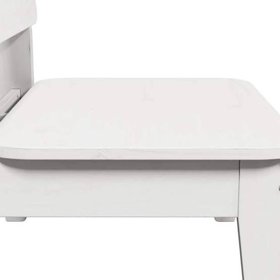 Lot de 2 Chaises de jardin - Chaises d'extérieur - Fauteuils de jardin blanc 60x52,5x72 cm bois massif pin - Image 7