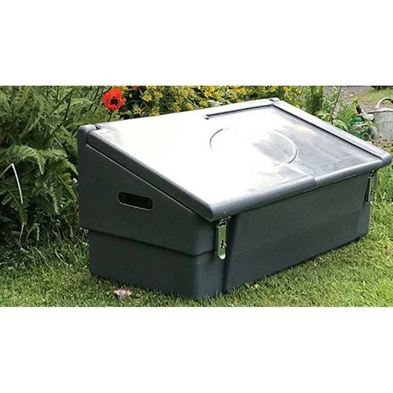 Coffre de jardin 100l avec grenouillères-plast'up rotomoulage - Imagen 5