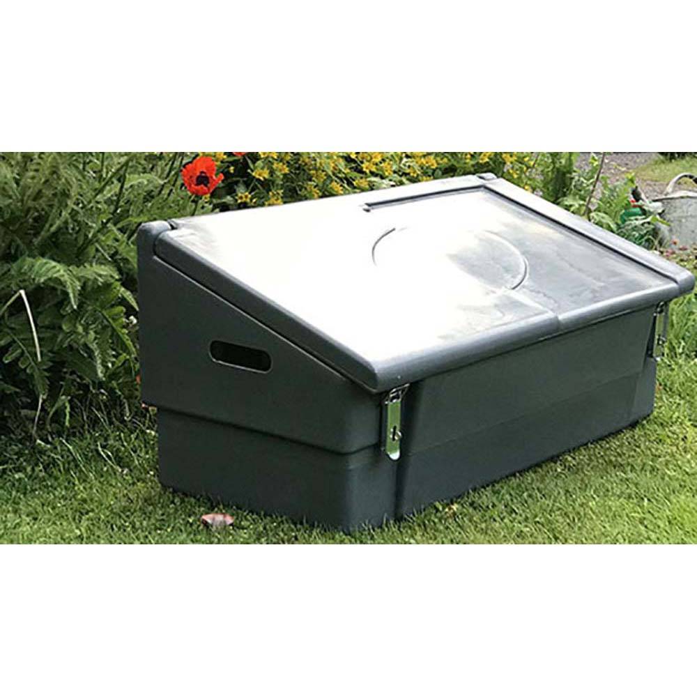Coffre de jardin 100l avec grenouillères-plast'up rotomoulage - Imagen 5