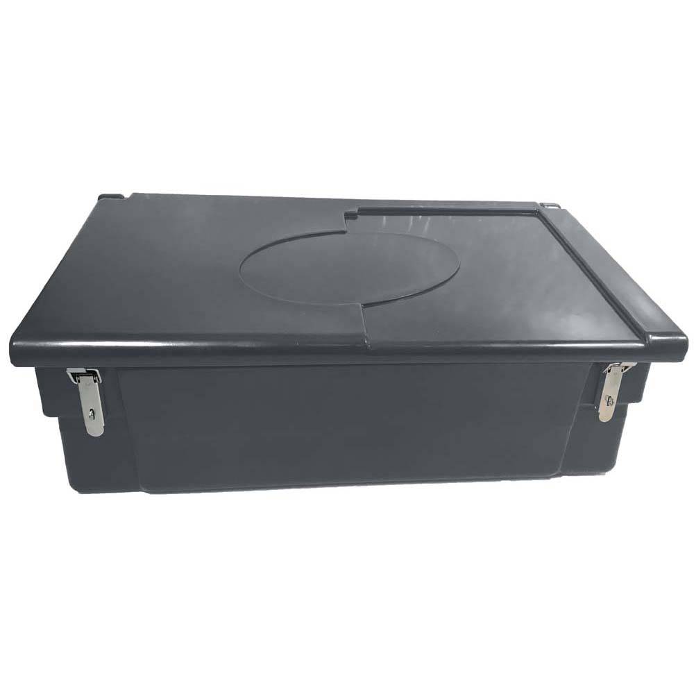 Coffre de jardin 100l avec grenouillères-plast'up rotomoulage - Imagen 1