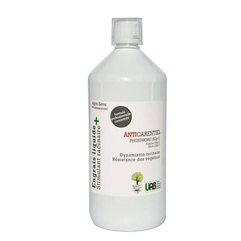 Phosphore organique, formule liquide concentrée - Agro Sens - 1 litre (500 litres de préparation) - Image 1