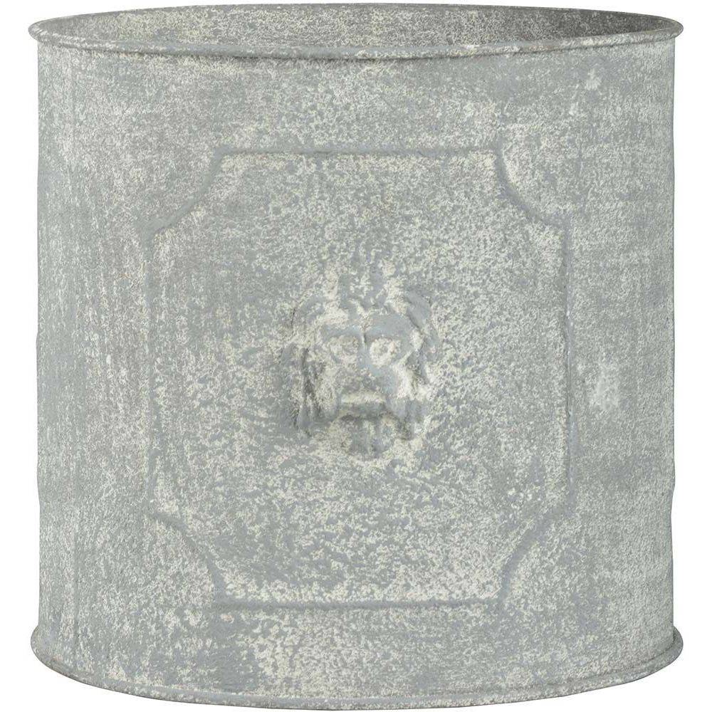 Esschert Design - Pot de fleurs ronds Lion (Lot de 2) - Imagen 4