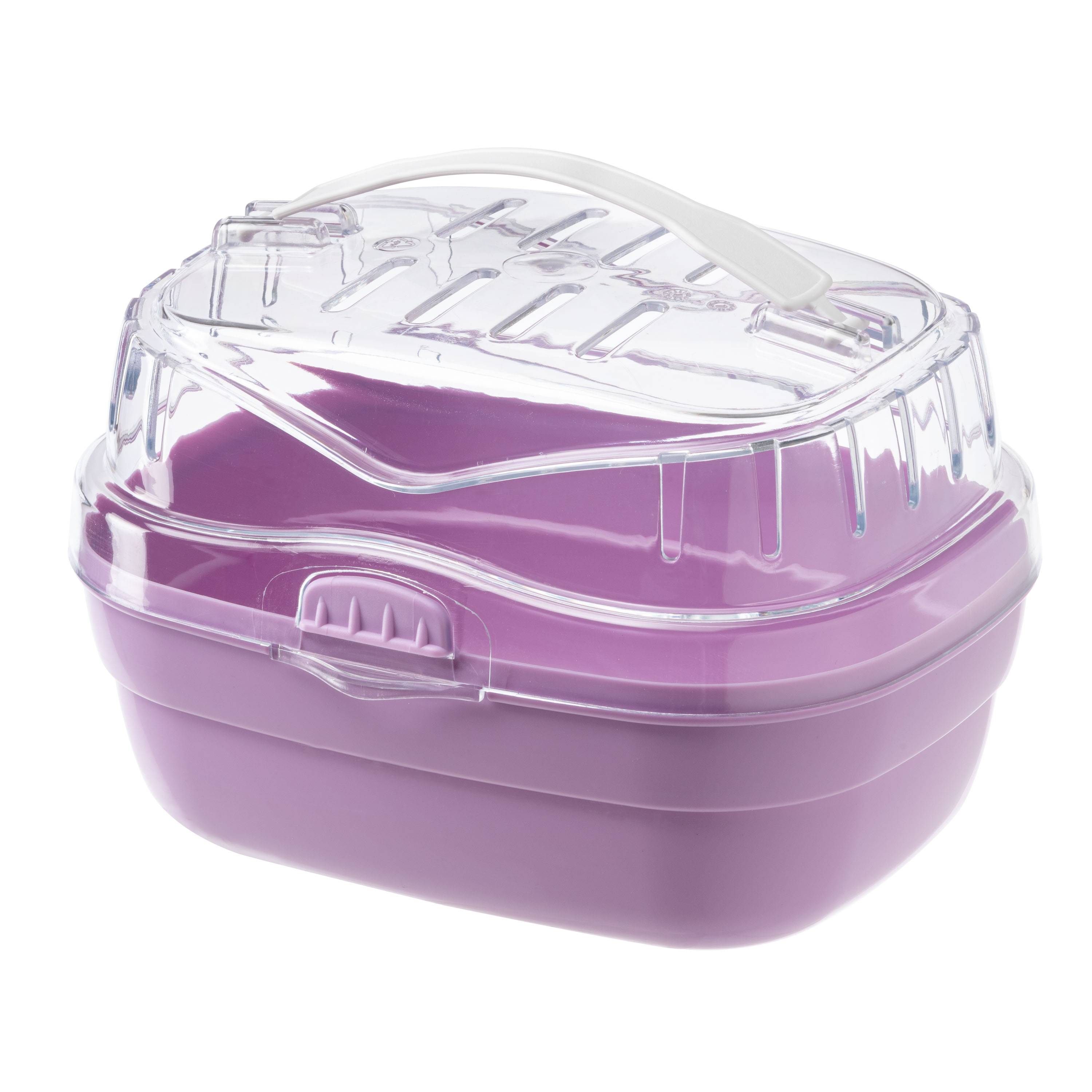 Ferplast - Ferplast Transport pour hamsters et autres petits rongeurs ALADINO SMALL Cage de transport pour petits animaux, rongeurs, hamsters, plastique - Image 1