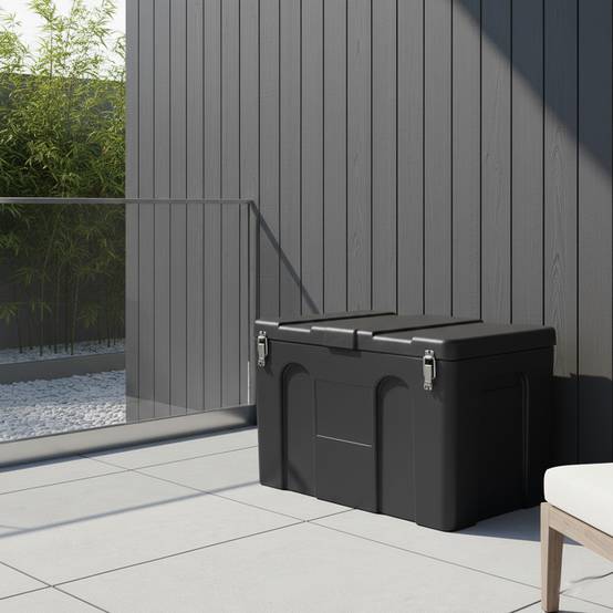 Coffre de rangement 140l- plast'up rotomoulage - Imagen 2