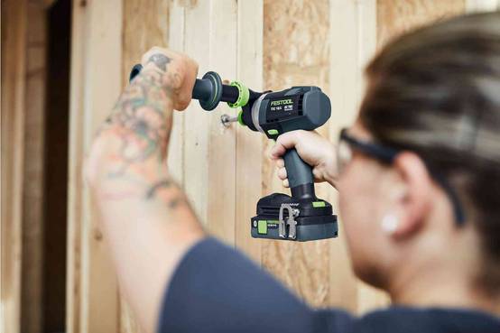 Perceuse visseuse sans fil TDC 18/4 5.0/4.0 I-PLUS QUADRIVE - FESTOOL - 2 batteries 18V 4.5Ah et 4.0Ah - chargeur - Systainer - 577649 - Image 6