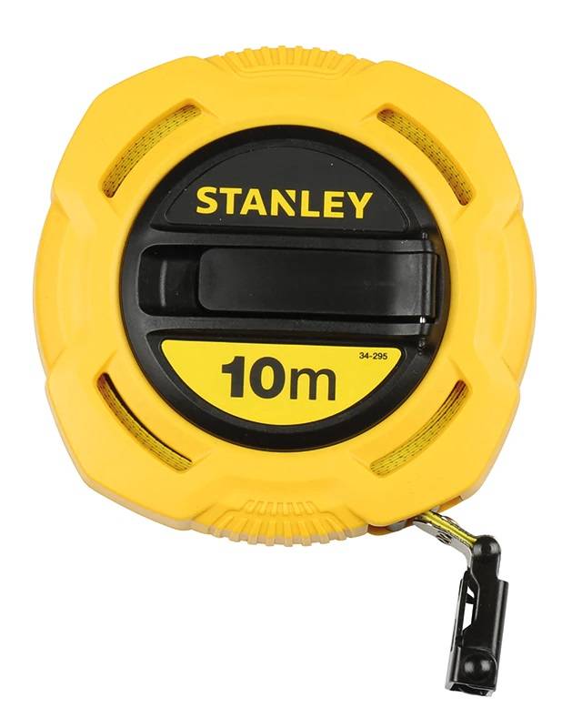 stanley - Mesure longue ruban fibre de verre 10mx12,7mm - STANLEY - 0-34-295 - Image 1