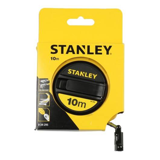 stanley - Mesure longue ruban fibre de verre 10mx12,7mm - STANLEY - 0-34-295 - Image 2