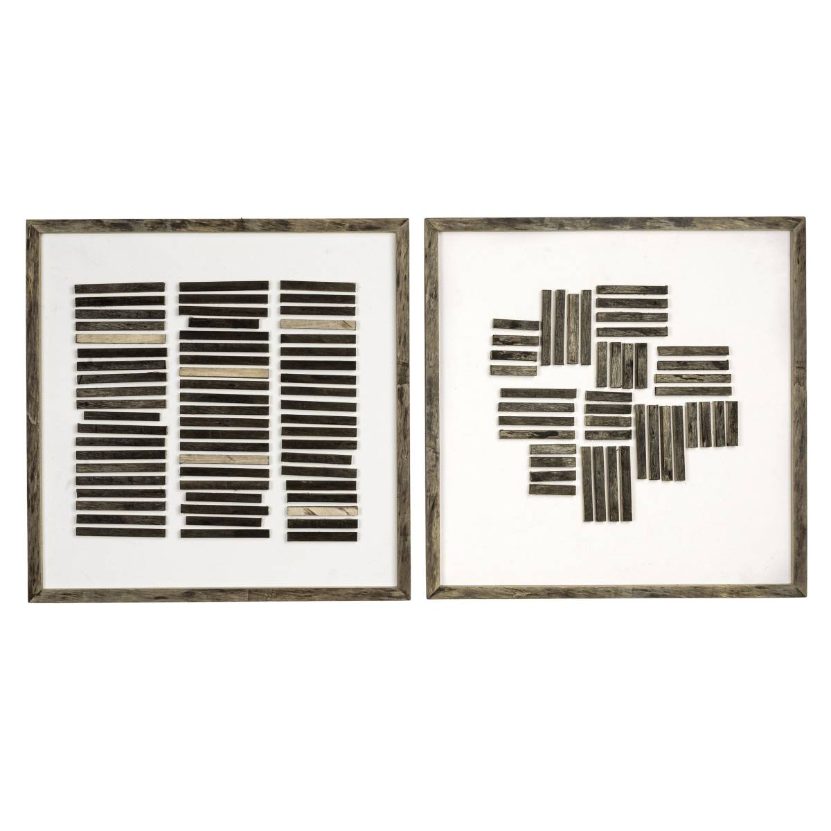 Aubry Gaspard - Cadres en bois Puzzle (Lot de 2) - Imagen 1