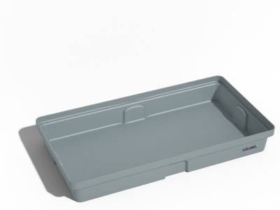 Bac pour paillasse avec caillebotis amovible 90 L 200 kg - FIMM - 845008050 - Imagen 4