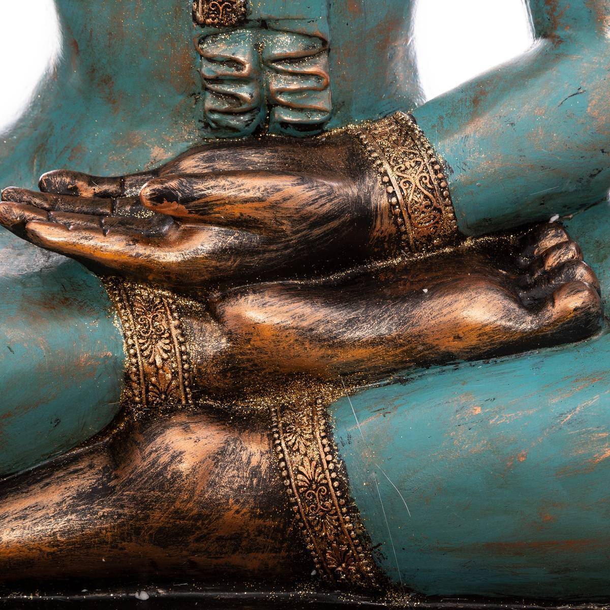 Atmosphera - Bouddha assis Amaram H.72,5cm résine - Atmosphera Créateur d'intérieur - Image 3