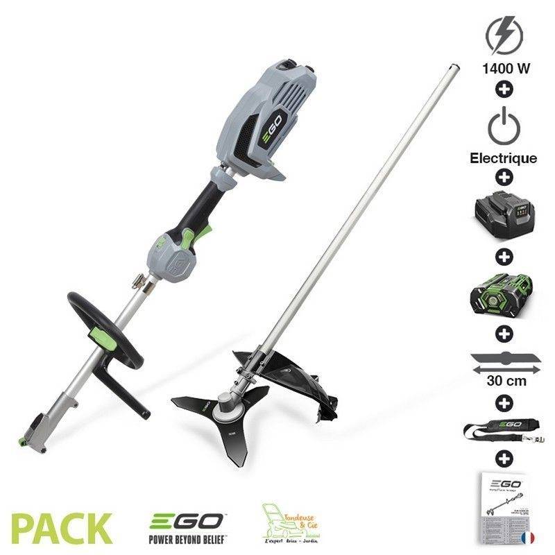 Ego Power + - Pack débroussailleuse sans fil avec chargeur et batterie 56 volts inclus Egopower PH1400E BCA1200E - Imagen 1