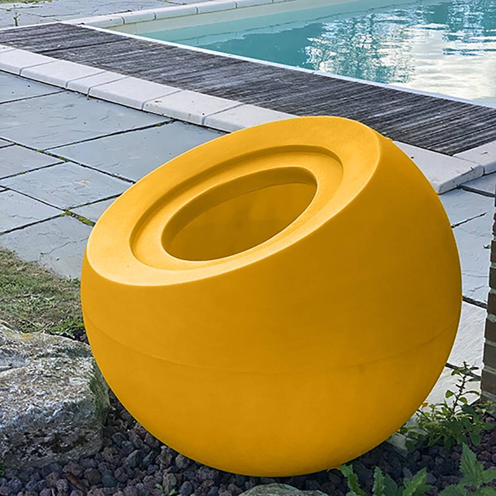 Pot de fleurs sphérique xxl dolce vita 300l-lot de 2 - Image 5