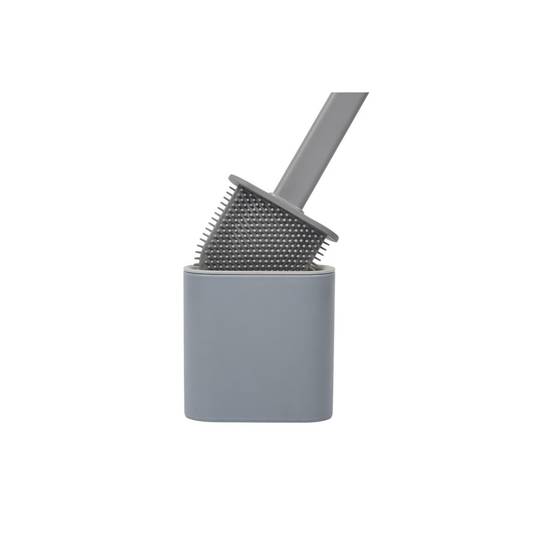 Brosse WC Adhésive "Silicone" 36cm Gris - Image 3