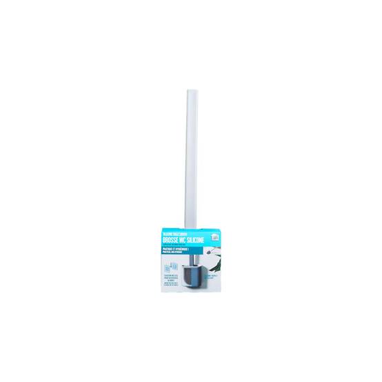 Brosse WC Adhésive "Silicone" 36cm Gris - Image 6