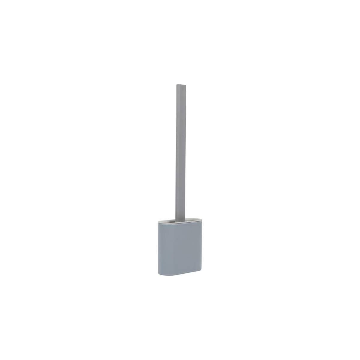 Brosse WC Adhésive "Silicone" 36cm Gris - Image 1