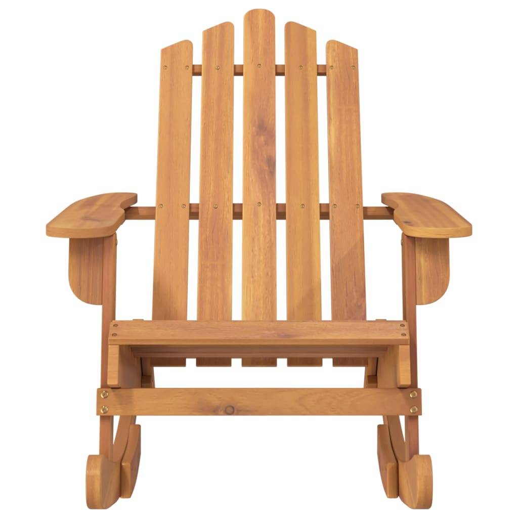 Vidaxl - Chaise à bascule Adirondack bois massif d'acacia vidaXL 360035 - Image 7
