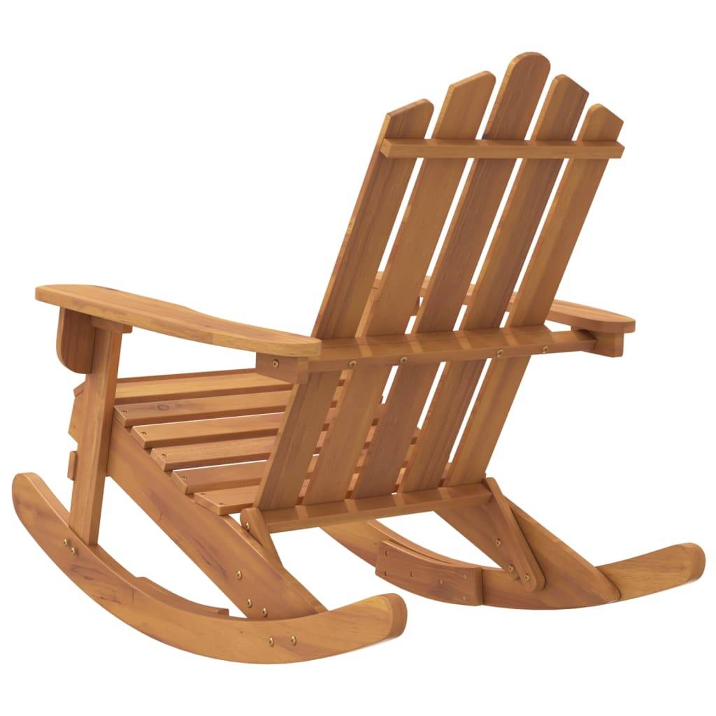 Vidaxl - Chaise à bascule Adirondack bois massif d'acacia vidaXL 360035 - Image 6