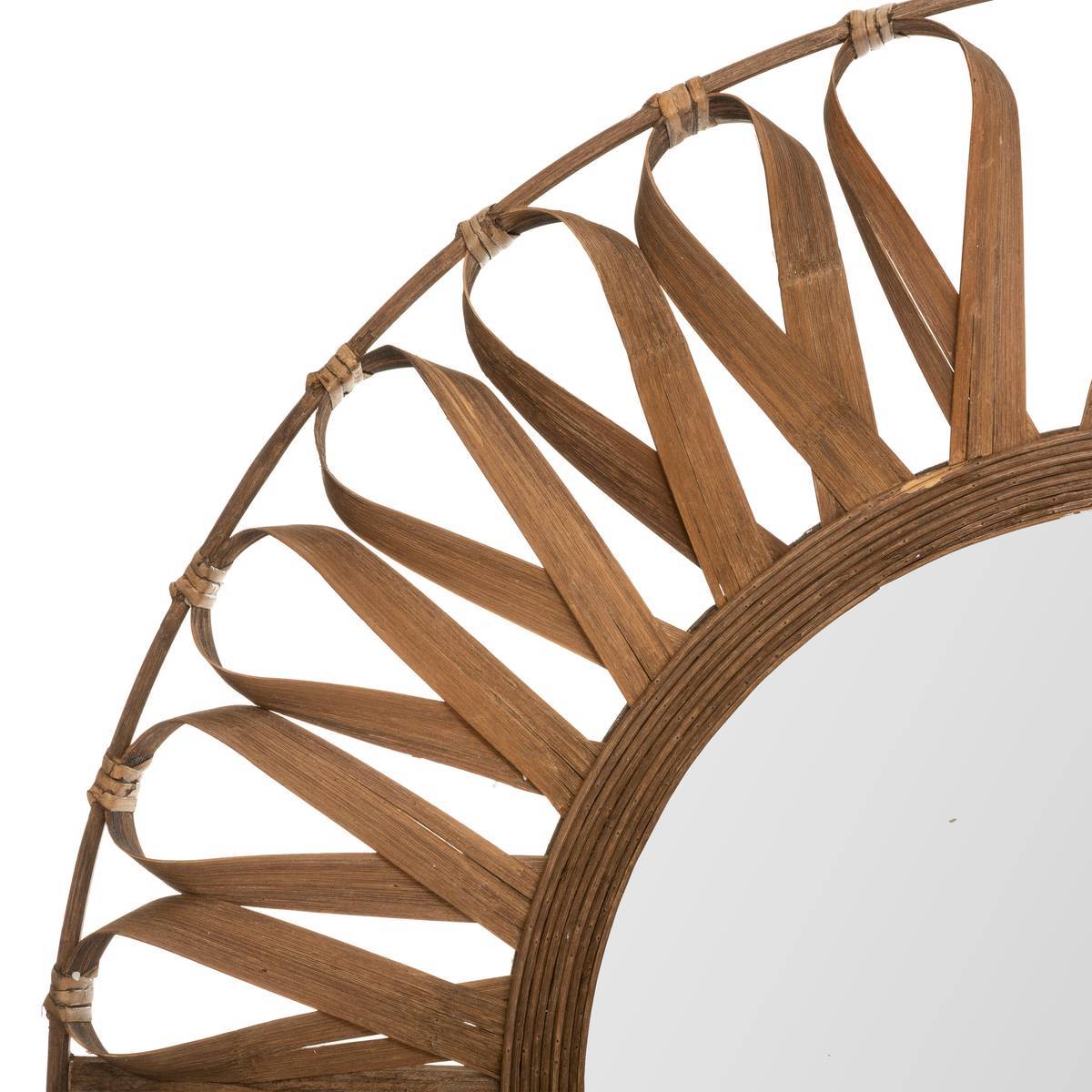 Atmosphera - Miroir "Eve" bambou D93cm - Atmosphera Créateur d'intérieur - Imagen 3