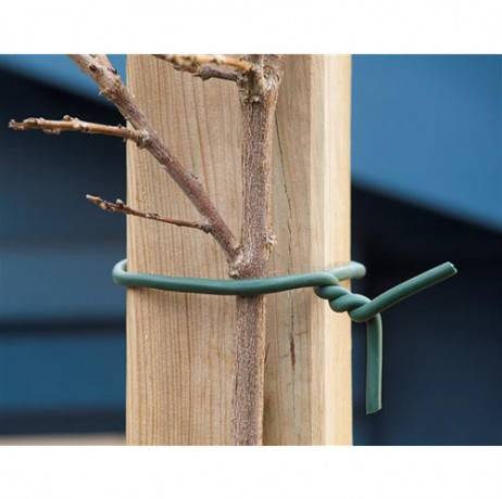 Lien de tuteurage en caoutchouc et métal - Image 2