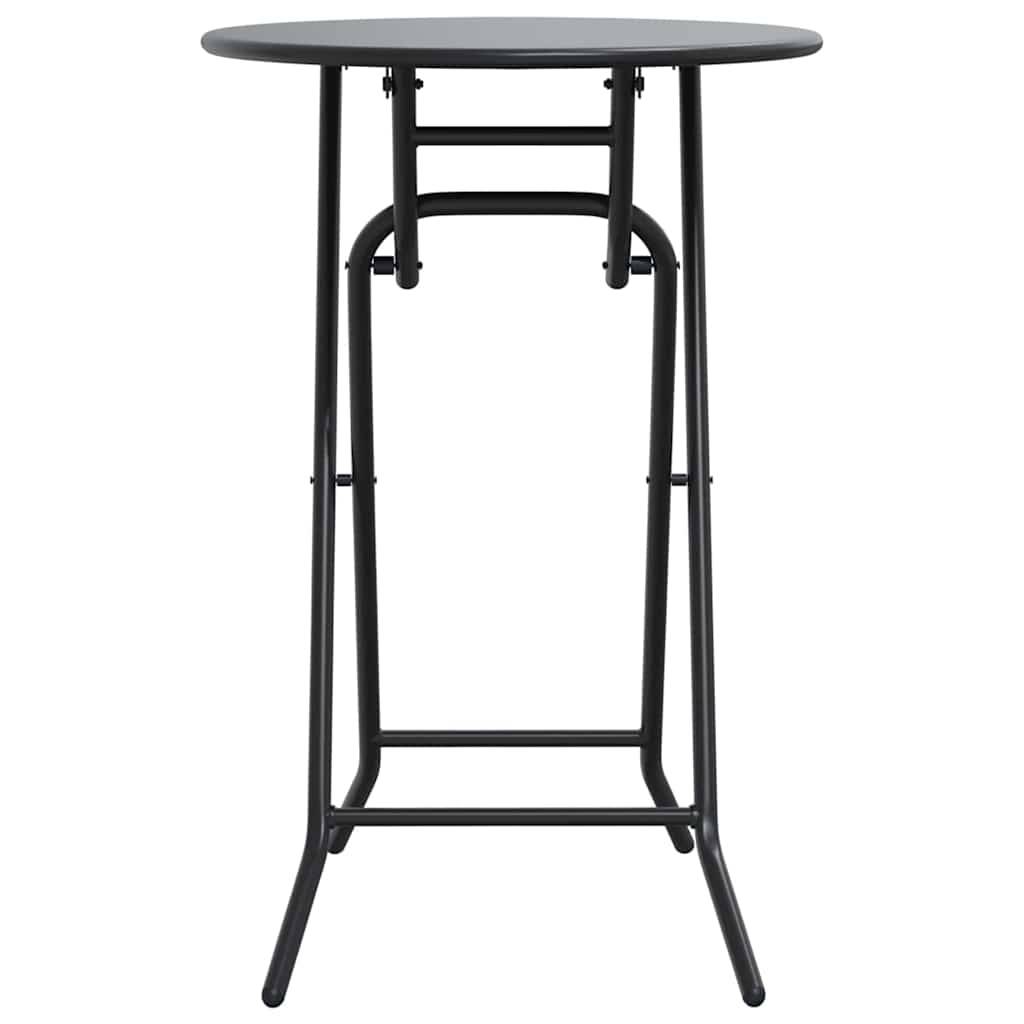 PANGIVO - Table de Jardin Anthracite 50 x 50 x 72 cm Métal - PANGIVO - Image 5