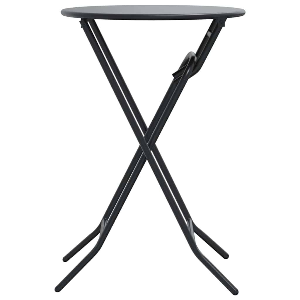 PANGIVO - Table de Jardin Anthracite 50 x 50 x 72 cm Métal - PANGIVO - Image 6
