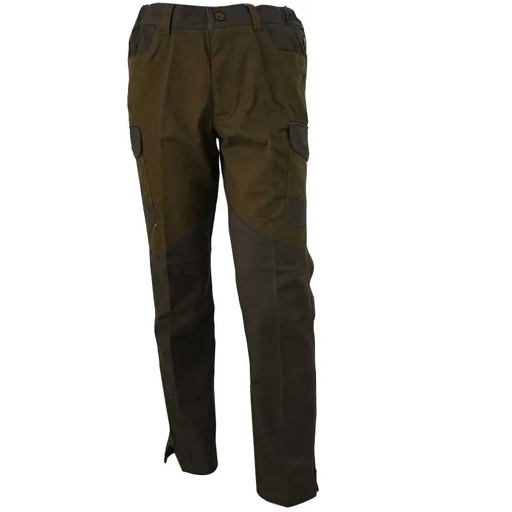 Pantalon de chasse anti-ronces Percussion kaki T38 à 60 Percussion - Image 1