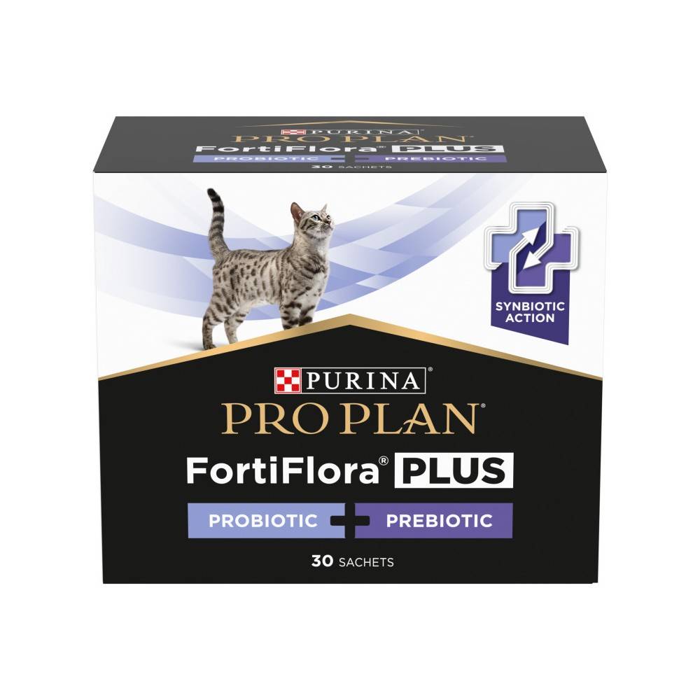 Fortiflora Plus Chat Probiotiques + Prébiotiques Chat - Pro Plan Veterinary Diets 45 g - Image 3
