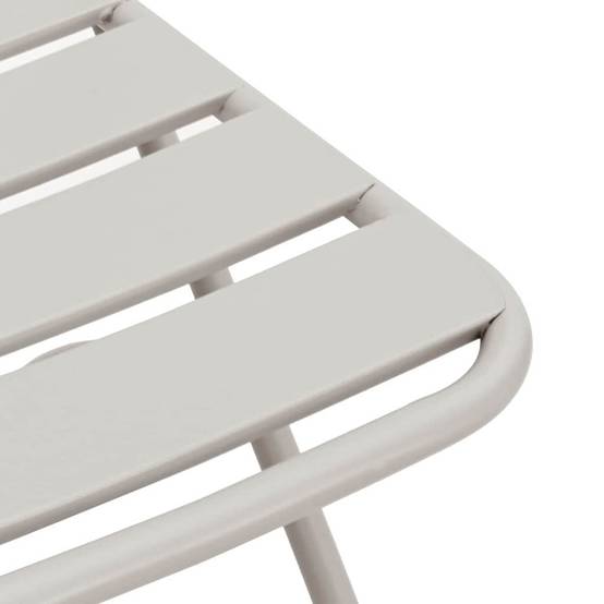Chaise bois composite 2 places acier beige 42 x 52 x 82 cm - Prolenta premium p399.0 - Image 10