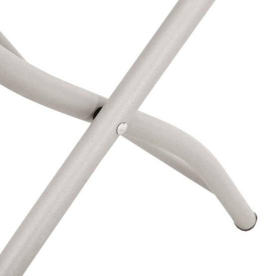 Chaise bois composite 2 places acier beige 42 x 52 x 82 cm - Prolenta premium p399.0 - Image 8