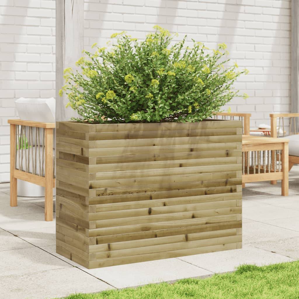 Maison Chic - Jardinière, Bac à fleurs, Pot de fleurs 90x40x68,5 cm bois de pin imprégné - Imagen 3